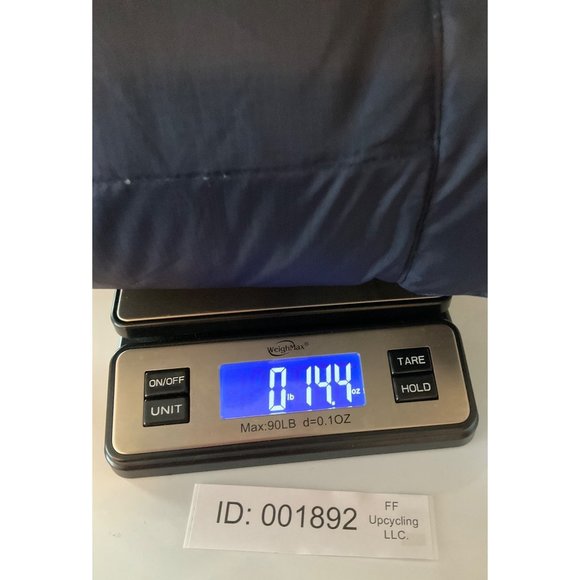 PHYS.SCi Men’s Sz.Small Puffer Vest  Down Fill blue & yellow Retro Y2K - Picture 8 of 8